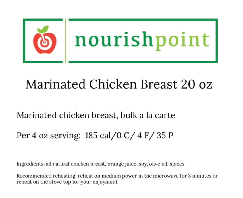 Bulk Marinated Chicken 20oz