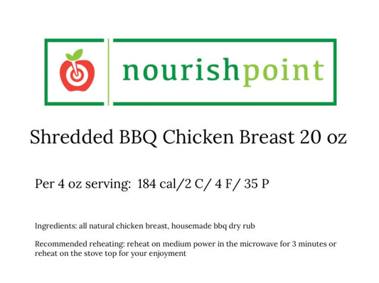 Shredded BBQ Chicken Breast 20oz